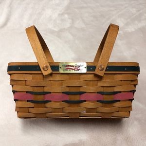 🐝 Vintage 1993 Longaberger Bee Basket 🐝